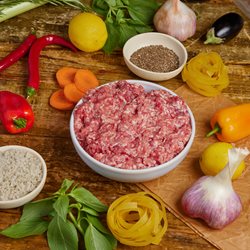 בשר לבן + בקר טחון