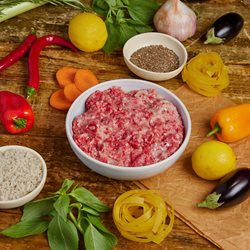 בשר בקר + עוף טחון