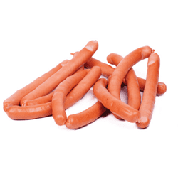 נקניקיות עוף אחים מרסל - קפוא מגיעות בחבילה